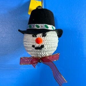 Snowman Christmas Tree Ornament Holiday Winter Decor Cute Hanging Gift